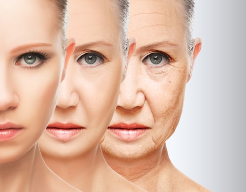 Υαλουρονικο οξύ: απώλεια όγκου στο πρόσωπο με την πάροδο του χρόνου